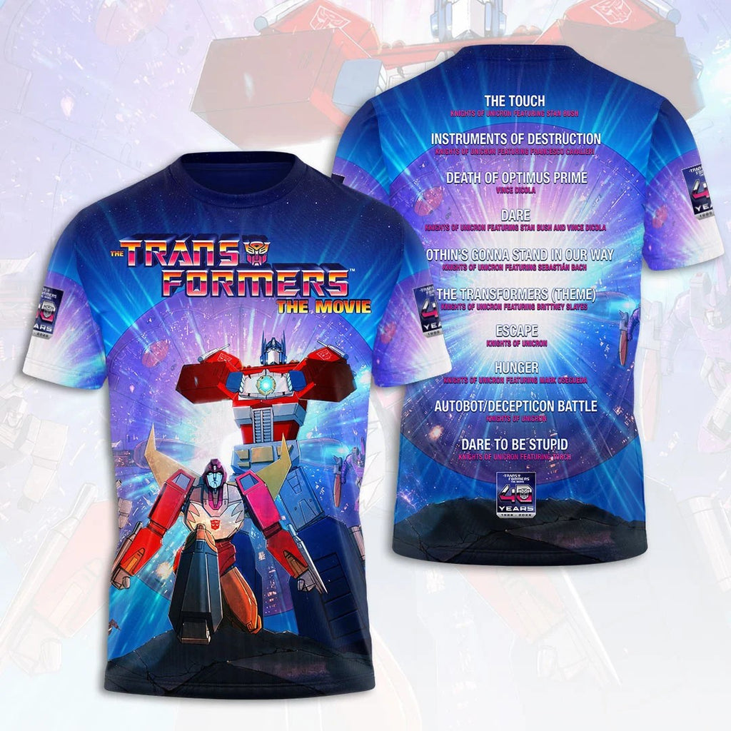 The Transformers: The Movie 40th Anniversary 3D Apparel – HOATT26895