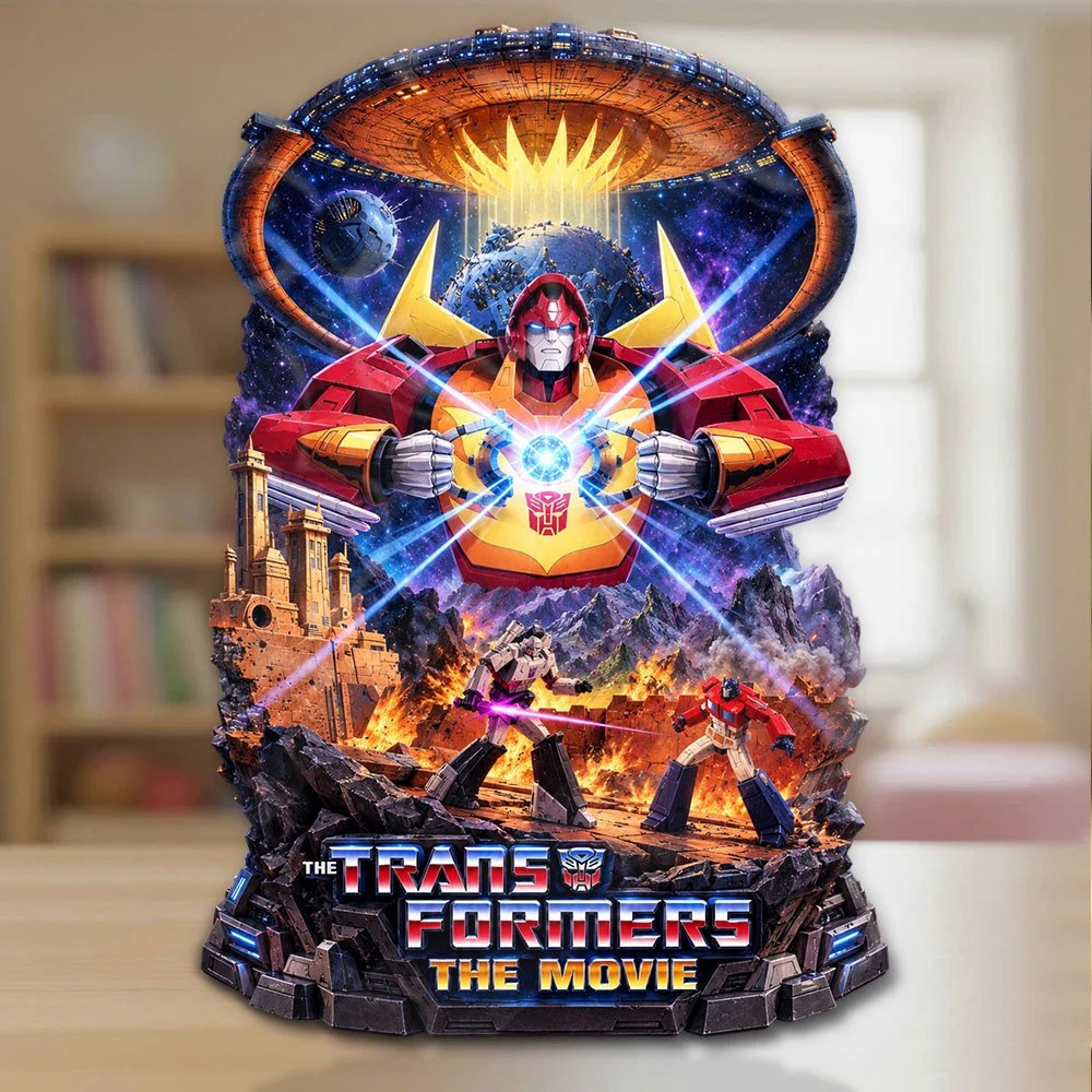 The Transformers: The Movie Custom Shape Acrylic Plaque – TANTN25739