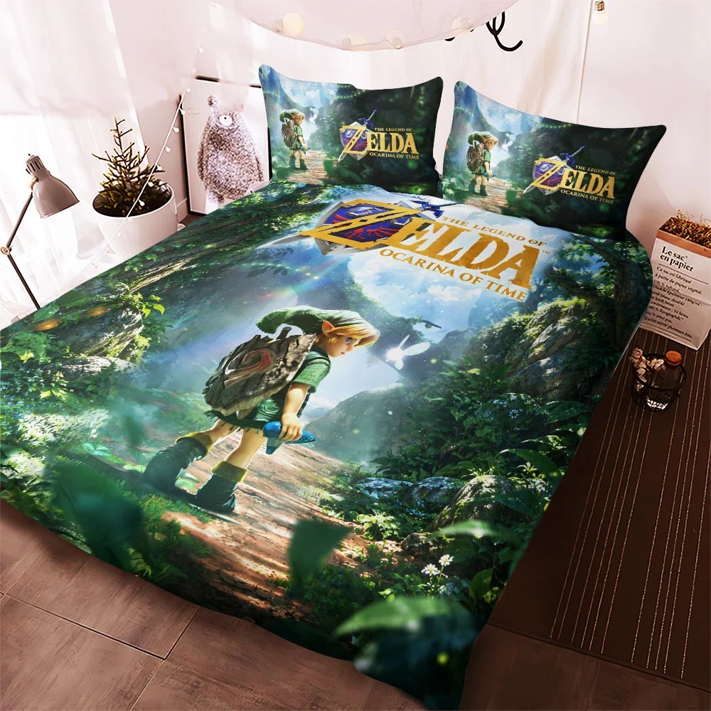 The Legend of Zelda 3-Piece Duvet Bedding Set – TANTN25557