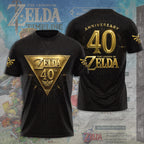 The Legend of Zelda 40th Anniversary 3D Apparel – GNE4869