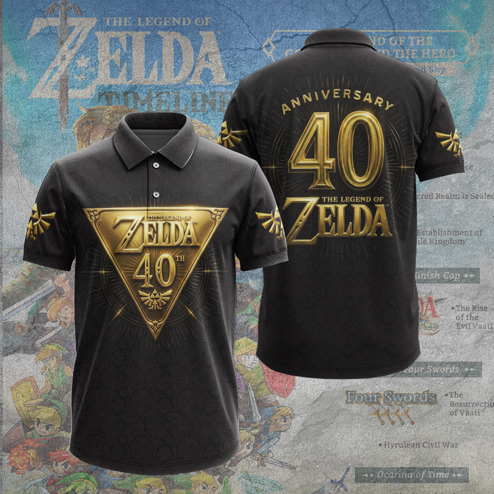 The Legend of Zelda 40th Anniversary 3D Apparel – GNE4869