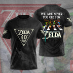 The Legend of Zelda 40th Anniversary 3D Apparel – TANTN20314