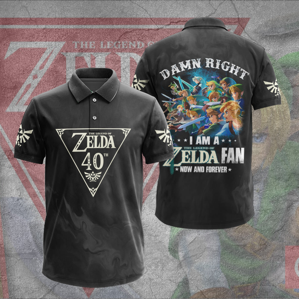 The Legend of Zelda 40th Anniversary 3D Apparel – TANTN20320