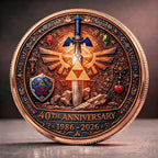 The Legend of Zelda 40th Anniversary Commemorative Coin – GNE8636