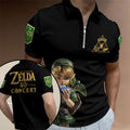 The Legend of Zelda 40th Anniversary Concert Zip Polo Shirt – TANTN25481
