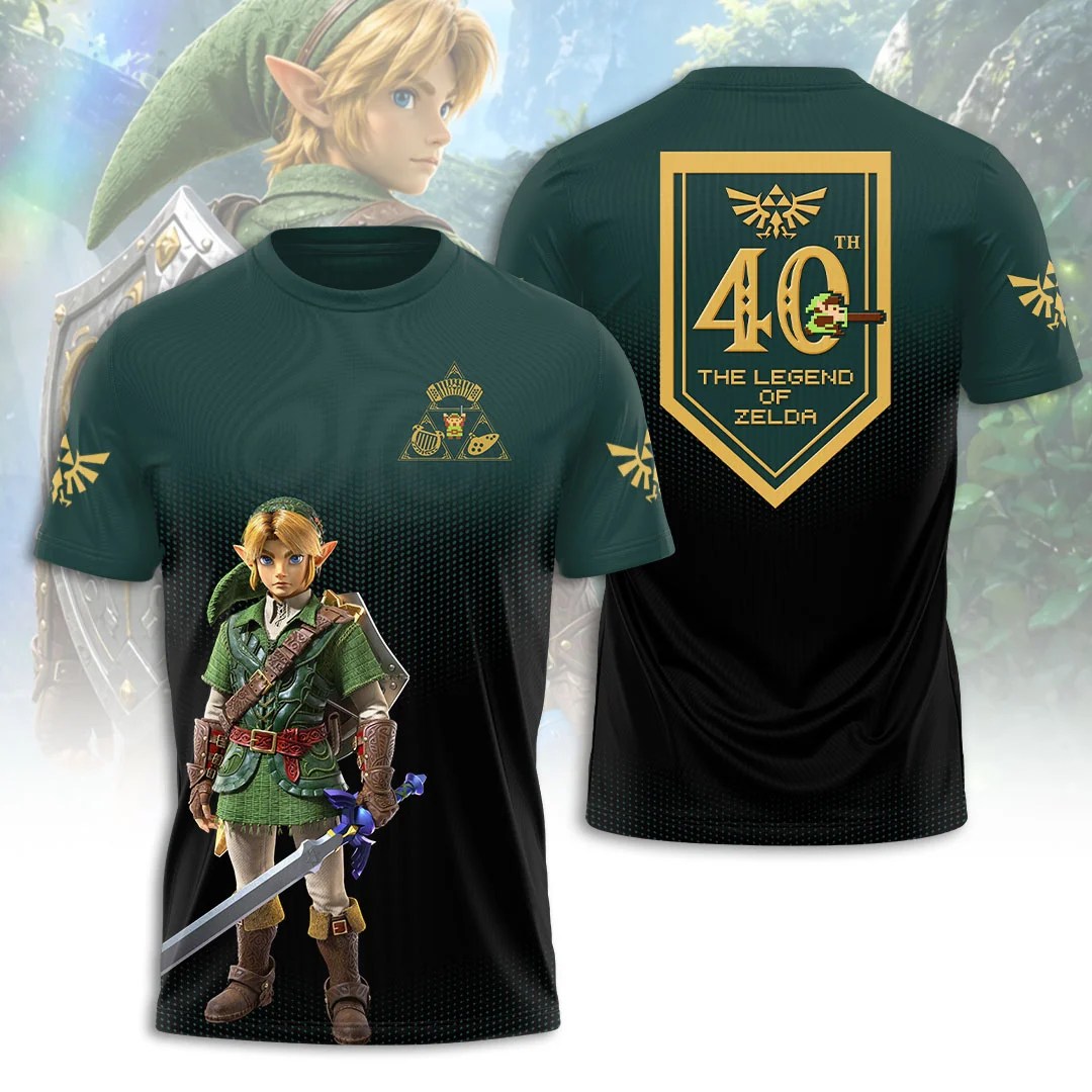 The Legend of Zelda 40th Anniversary Concert 3D Apparel – TANTN25565