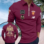 The Legend of Zelda 40th Anniversary Concert Zip Polo Shirt – HOAT21142