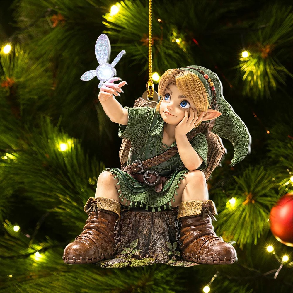 The Legend of Zelda: Ocarina of Time Custom Shape 2-side Printed Acrylic Ornament – GNE8936