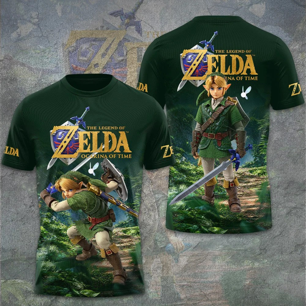 The Legend of Zelda: Ocarina of Time 3D Apparel – GNE8552