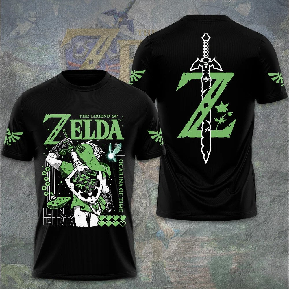 The Legend of Zelda: Ocarina of Time 3D Apparel – GNE9163