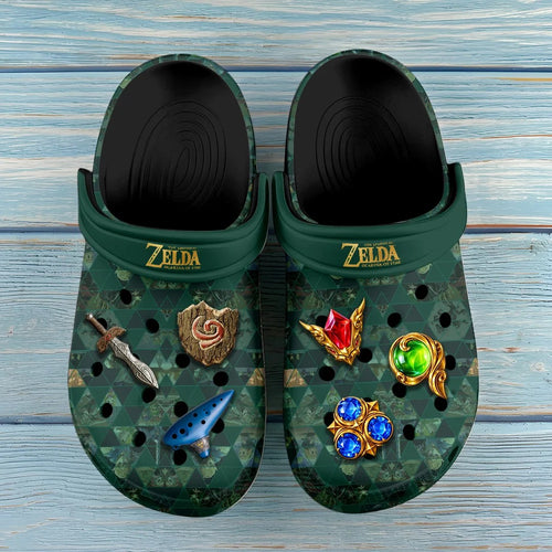 The Legend of Zelda: Ocarina of Time Custom Clogs – GNE8729