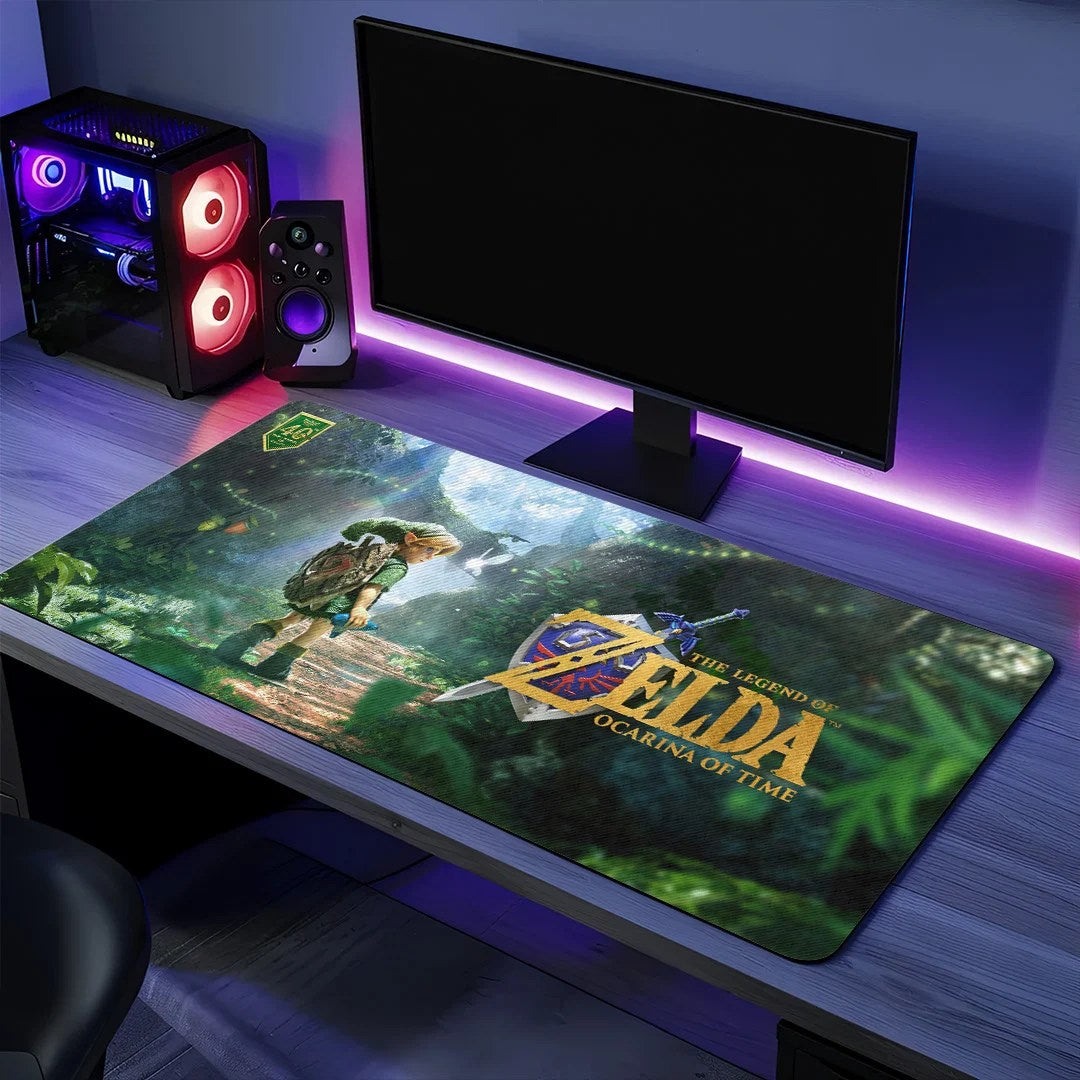 The Legend of Zelda: Ocarina of Time Custom Gaming Desk Mat – GNE8555