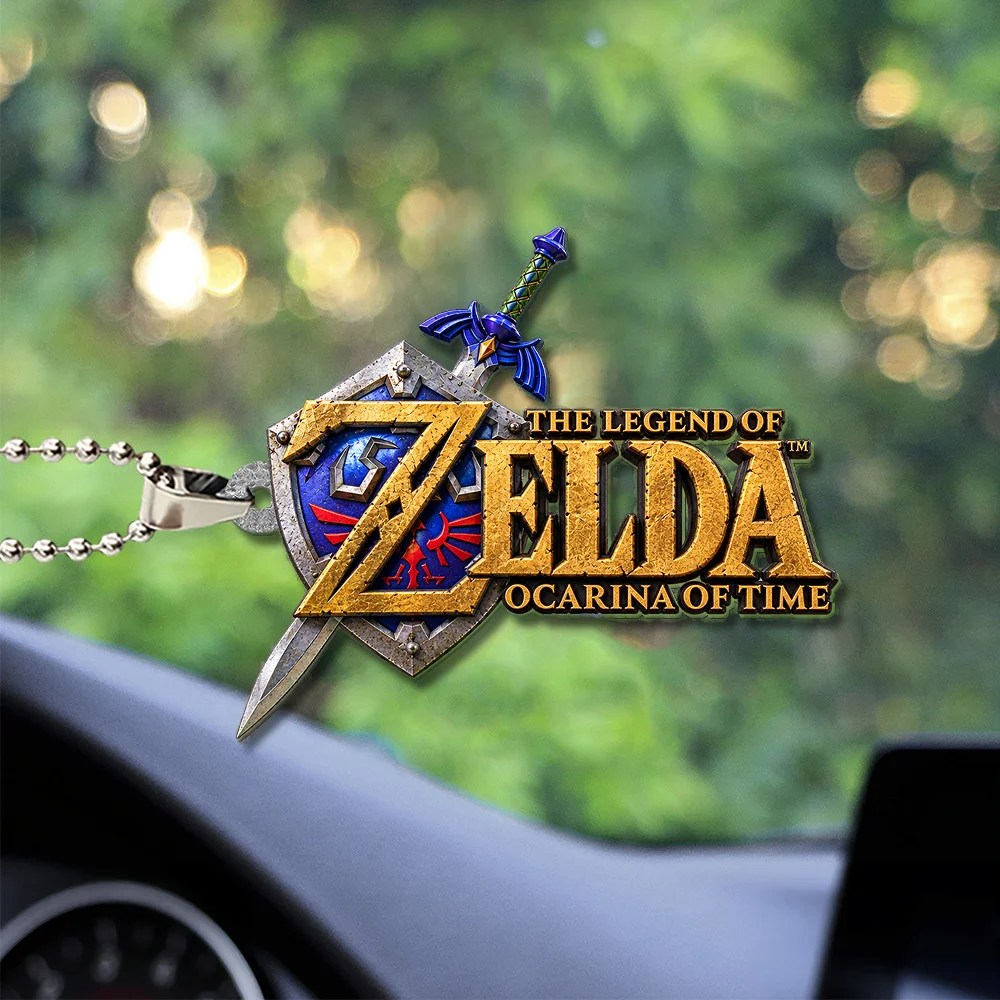 The Legend of Zelda: Ocarina of Time Custom shape 2-sided Acrylic Car Ornament – GNE8606