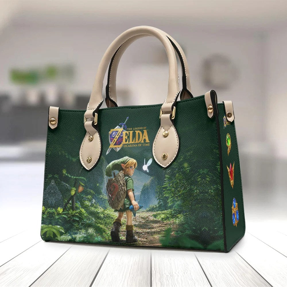 The Legend of Zelda: Ocarina of Time Leather HandBag – GNE8730