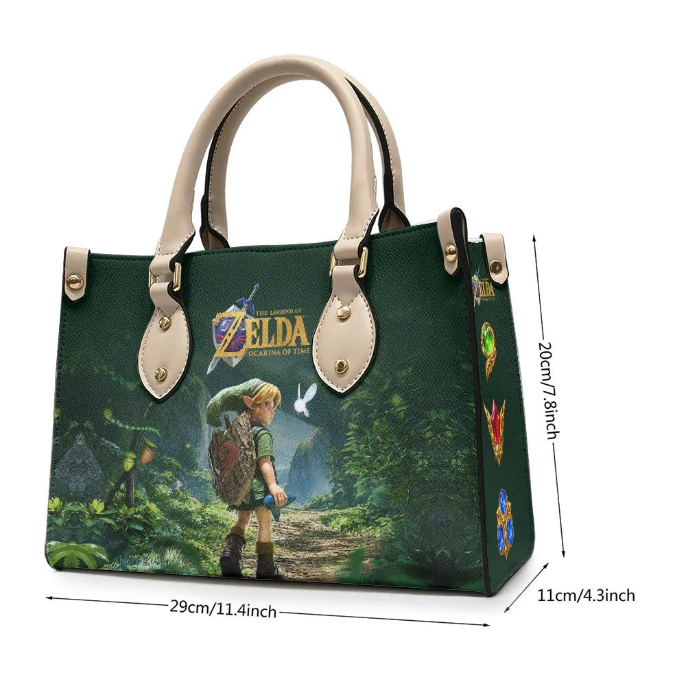 The Legend of Zelda: Ocarina of Time Leather HandBag – GNE8730