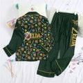 The Legend of Zelda: Ocarina of Time Satin Pajama Set with Piping – GNE8727