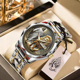 The Lion Of Judah Alloy Luxury Quartz Watch – TANTN 14882