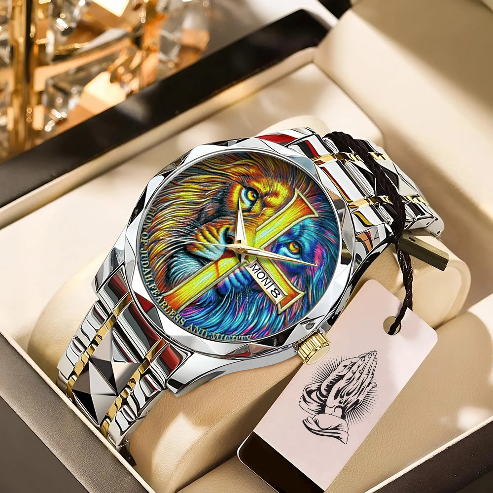 The Lion Of Judah Alloy Luxury Quartz Watch – TANTN 14883