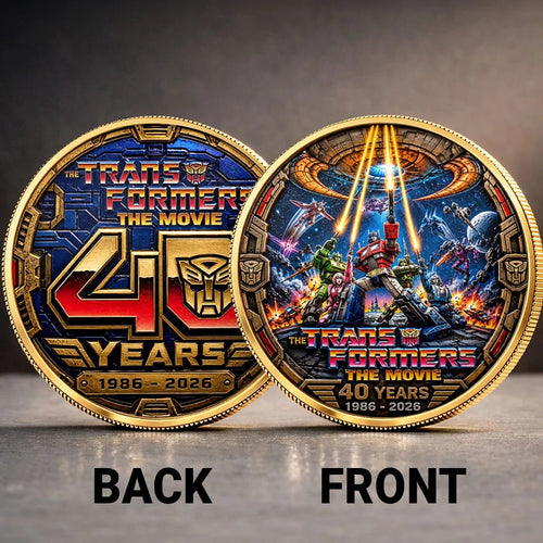The Transformers: The Movie 40th Anniversary Commemorative Coin – TANTN26390