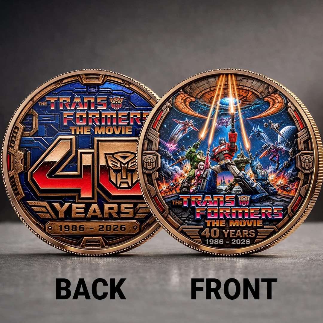 The Transformers: The Movie 40th Anniversary Commemorative Coin – TANTN26390