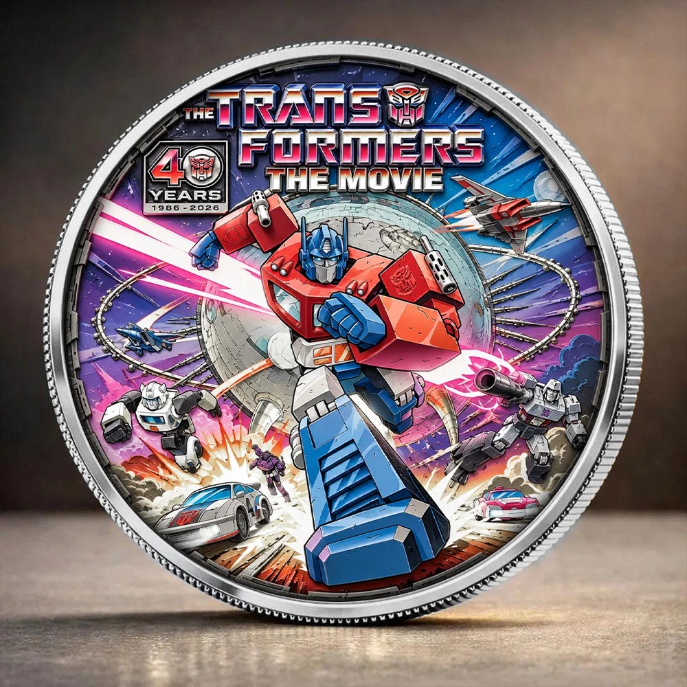 The Transformers: The Movie 40th Anniversary Commemorative Coin – TANTN26377