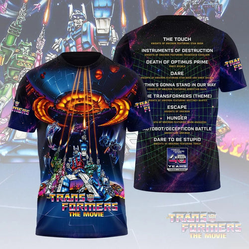 The Transformers: The Movie 40th Anniversary 3D Apparel – HOATT26898