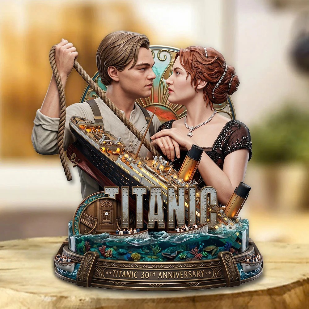 Titanic 30th Anniversary Custom Shape Acrylic Plaque – TMTHU9025