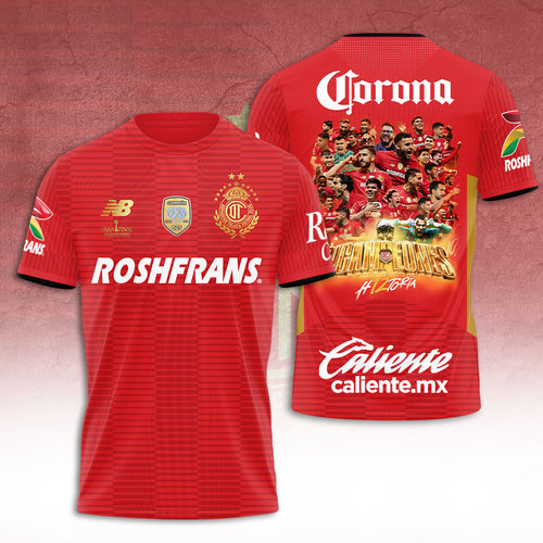 Deportivo Toluca F.C 3D Apparel – TANTN19373