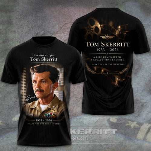 Top Gun x Tom Skerritt (1933-2026) 3D Apparel – GNE9194