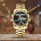 Tomb Raider 30th Anniversary Alloy Luxury Quartz Watch – GNE4893