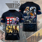 Top Gun 40th Anniversary 2026 3D Apparel – TMTHU6197