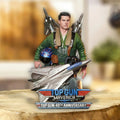 Top Gun 40th Anniversary 2026 Custom Shape Acrylic Plaque – TMTHU5381