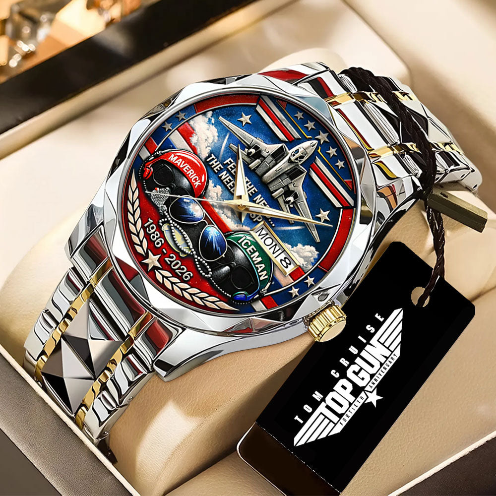 Top Gun 40th Anniversary 2026 Alloy Luxury Quartz Watch – TANTN22988