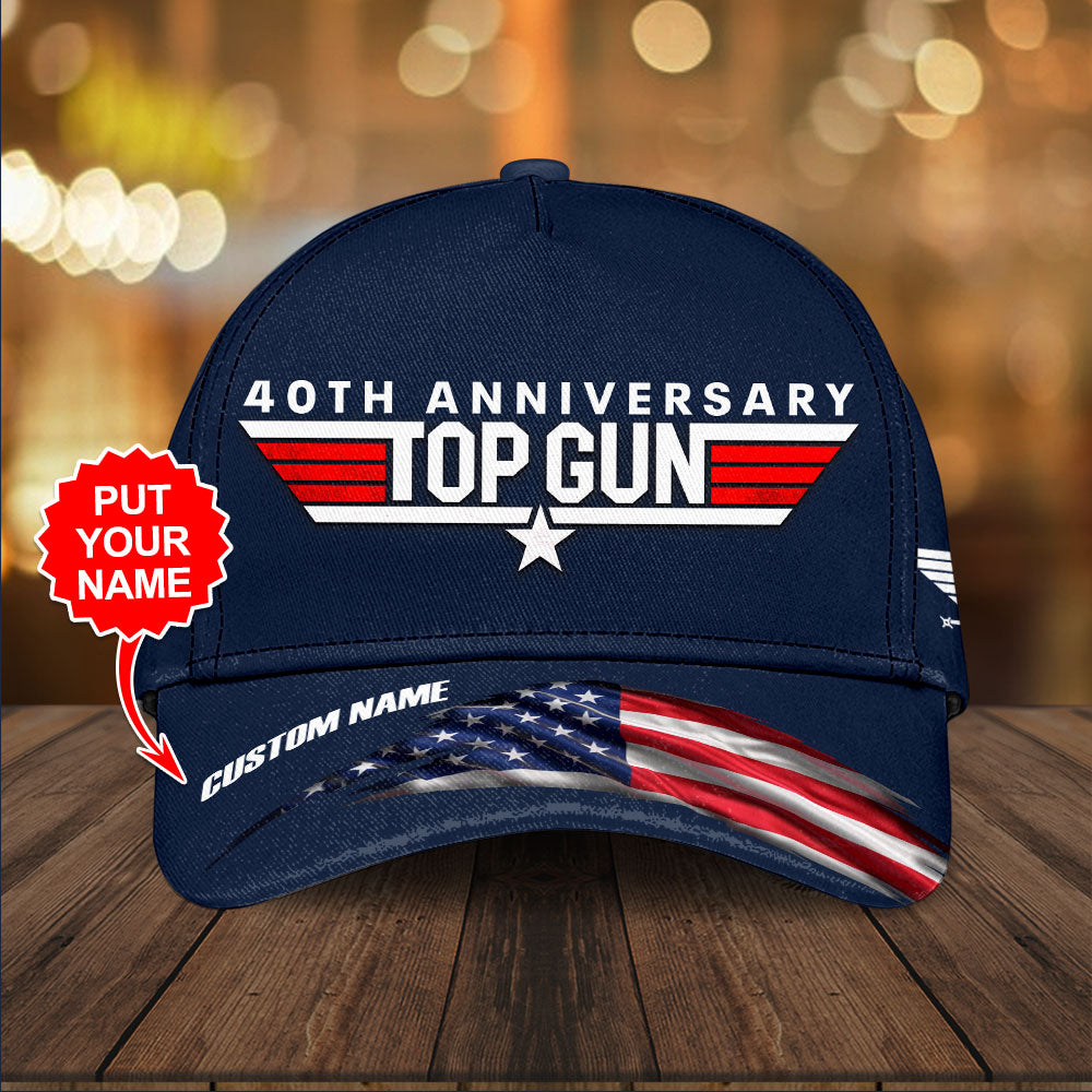 Personalized Top Gun 40th Anniversary 2026 Classic Cap – TANTN21623