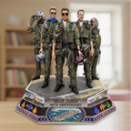 Top Gun 40th Anniversary 2026 Shape Acrylic Plaque – TMTHU5526