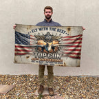 Top Gun 40th Anniversary 2026 3D Double-side House Flag – TMTHU6227