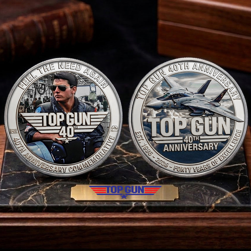 Top Gun 40th Anniversary 2026 Commemorative Coin – TMTHU5383