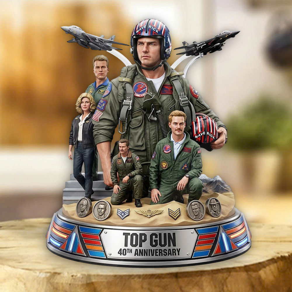 Top Gun 40th Anniversary Shape Acrylic Plaque – TMTHU5514
