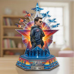 Top Gun 40th Anniversary Custom Shape Acrylic Plaque – TMTHU5573