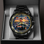 Top Gun 40th Anniversary Black Stainless Steel Watch – HOATT15489