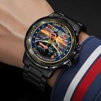 Top Gun 40th Anniversary Black Stainless Steel Watch – HOATT15489