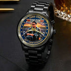 Top Gun 40th Anniversary Black Stainless Steel Watch – HOATT15489