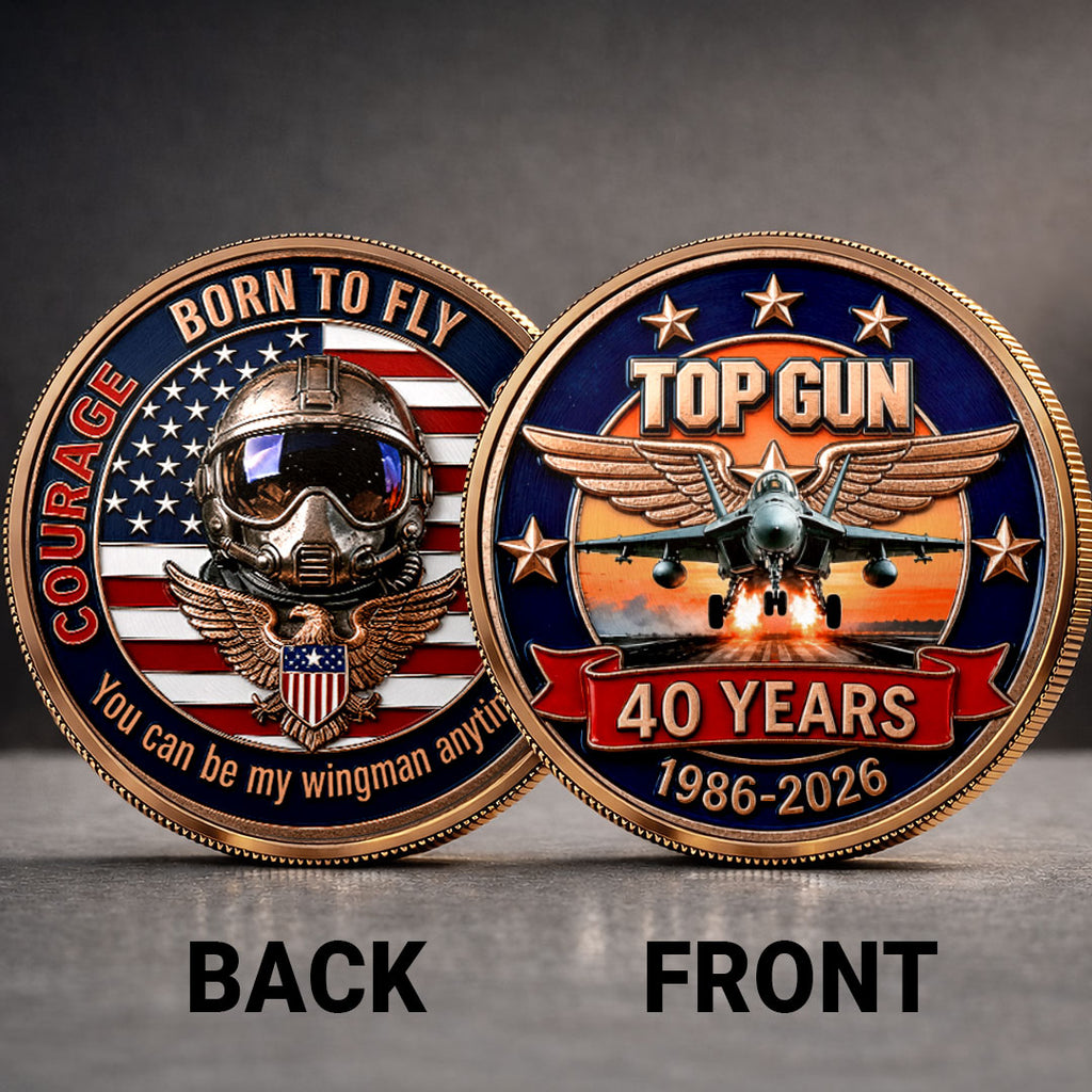 Top Gun 40th Anniversary Commemorative Coin – HOATT17702