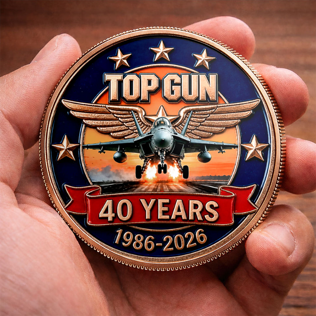Top Gun 40th Anniversary Commemorative Coin – HOATT17702