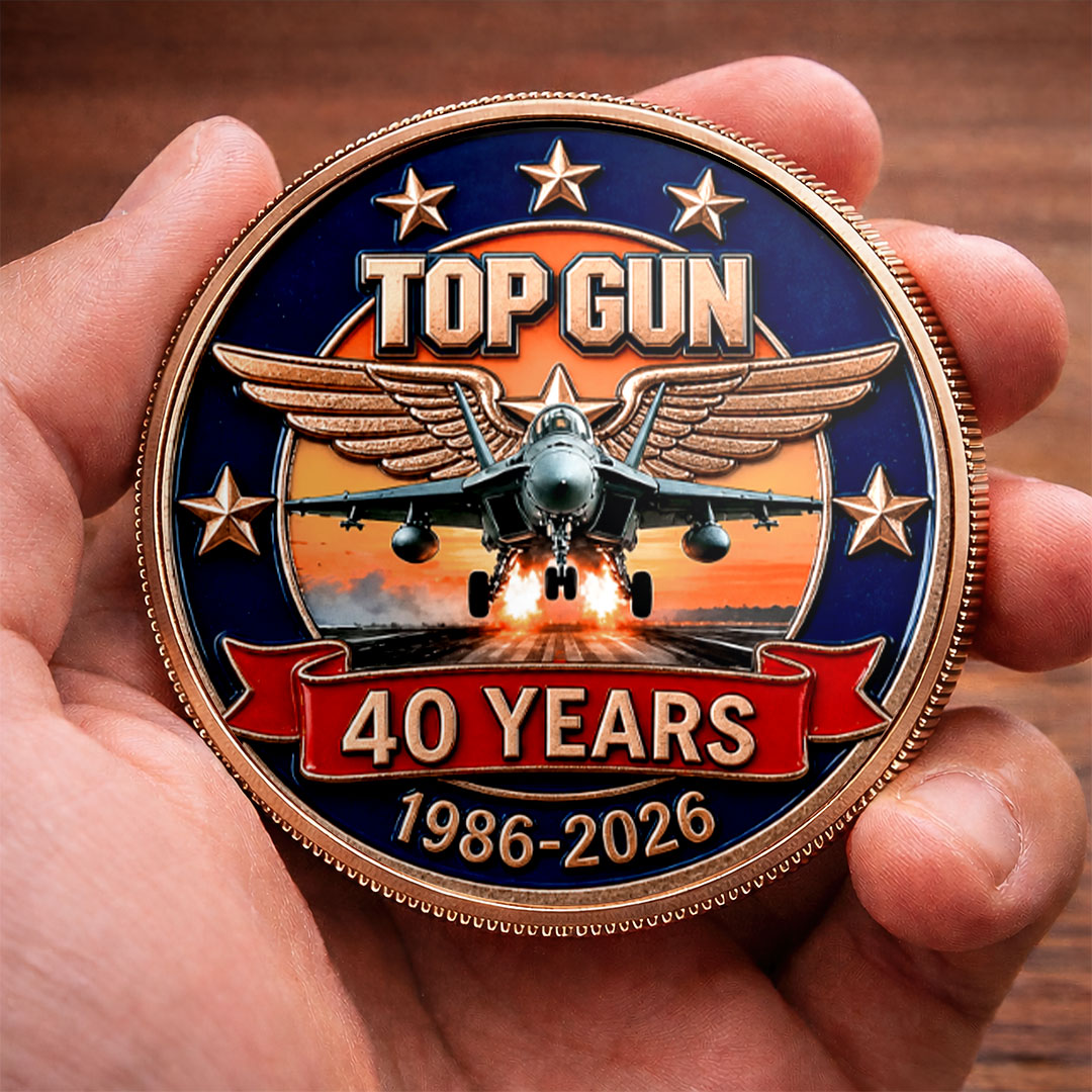Top Gun 40th Anniversary Commemorative Coin – HOATT17702