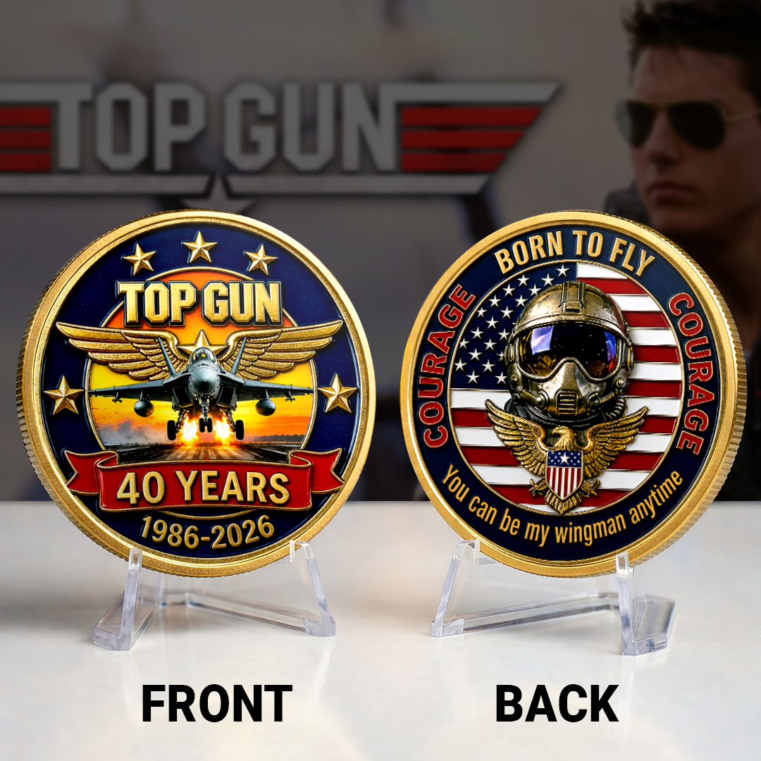 Top Gun 40th Anniversary Commemorative Coin – HOATT17702