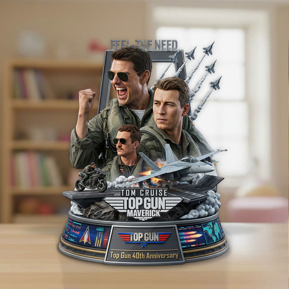 Top Gun 40th Anniversary Custom Shape Acrylic Plaque – TMTHU6203