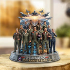 Top Gun 40th Anniversary Custom Shape Acrylic Plaque – TMTHU6249