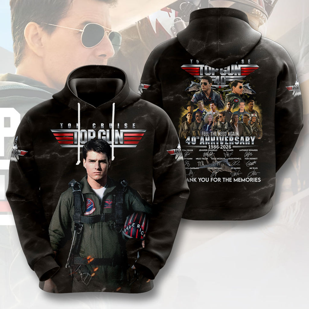 Top Gun 40th Anniversary 3D Apparel – HOATT18011