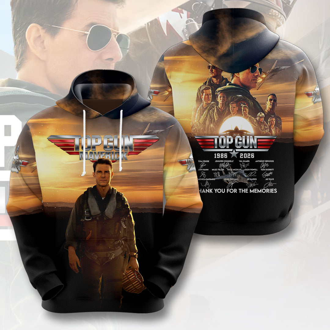 Top Gun 40th Anniversary 3D Apparel – HOATT18012